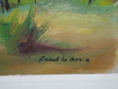 null Charles PICARD LE DOUX (1881-1959) 

Paysage de Provence à la meule de foin

Huile...
