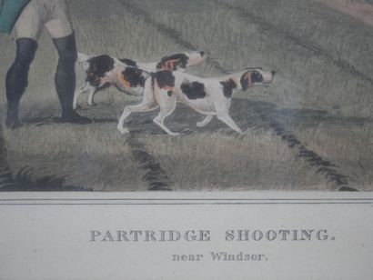 null D'après Robert II HAVELL (1793-1878) 

« Partridge shooting near Windor » et...