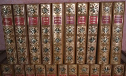 null Collection " Mémoires pittoresques et libertins ". 25 volumes, publisher's bindings....