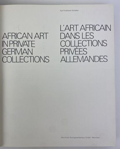 null SCHADLER KARL FERDINAND.

African Art in German Private Collections.

Münchner...