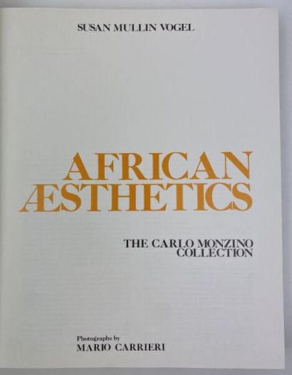 null VOGEL MULLIN SUSAN.

African Aesthetics. The Carlo Monzino Collection.

Photograhs...
