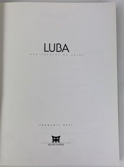 null [MUSEE DAPPER].

Luba aux Sources du Zaïre by François Neyt, 1993.

In-folio...