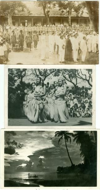 null 23 CARTES POSTALES, PHOTOS & CARTES PHOTOS TAHITI: Scènes, Types, Paysages et...