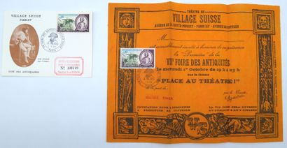 null 1 Boite : Enveloppes de France période classique et SM dont bleus, 40c + 1er...