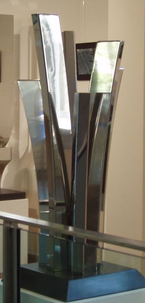 Hymn to Joy.

Mirror polished stainless steel....