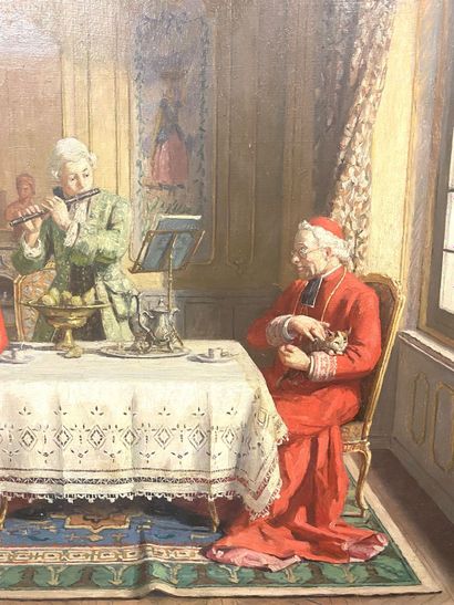 null Émilien Victor BARTHELEMY (1885-1964)

Les cardinaux et le joueur de flûte

Huile...