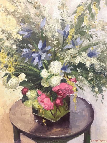 null 
Jean-Dominique VAN CAULAERT (1897-1979)




Bouquet de fleurs




Huile sur...