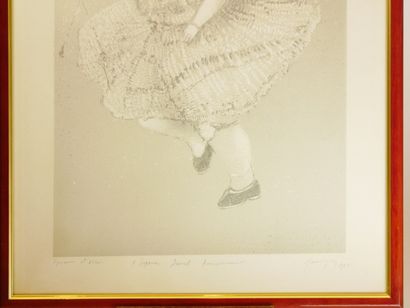 null School of the XXth century

Young Girl with Flying Deer

Trial print on paper,...