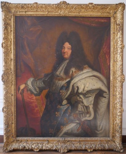 null 
French school around 1700, workshop of Hyacinthe Rigaud




Portrait of Louis...