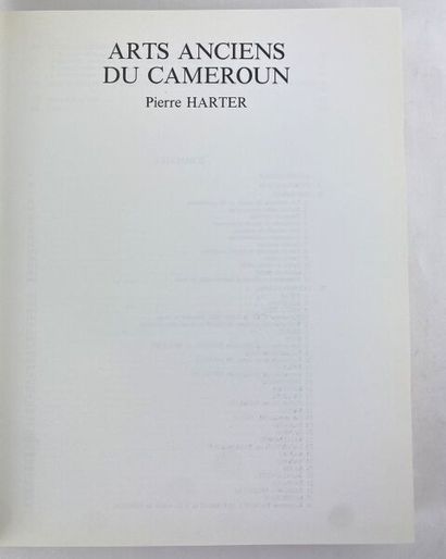 null HARTER Pierre.

Ancient Arts of Cameroon.

Arnouville-Arts d'Afrique Noire 1986,...