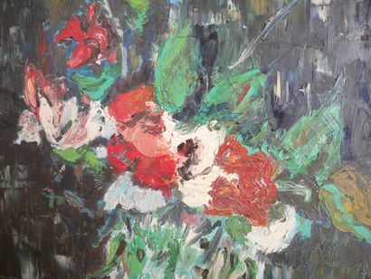 null Camille VILLACRECES (20th century)

Bunch of flowers

Oil on canvas signed lower...