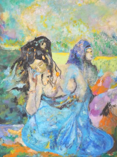 null Camille VILLACRECES (20th century)

Oriental women

Oil on canvas signed lower...