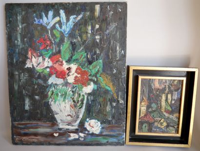 null Camille VILLACRECES (20th century)

Bunch of flowers

Oil on canvas signed lower...