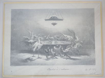 null After Bernard GAILLOT (1780-1847)

"Combat à Ou...?"

Engraving annotated "Gaillot...
