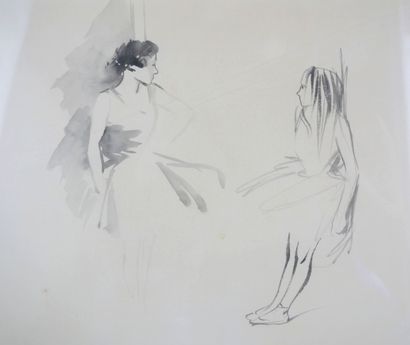 null 20th Century School

Two Dancers

Ink wash on paper under glass.

Dimensions...