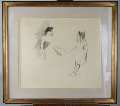 null 20th Century School

Two Dancers

Ink wash on paper under glass.

Dimensions...