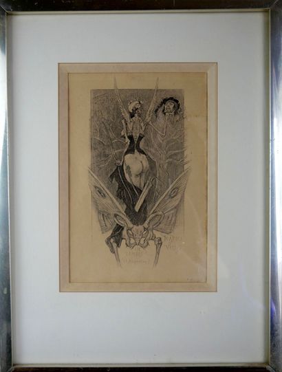 null After Félicien - Fély - ROPS (1833-1898)

Diaboli vertus in lombis (Saint Augustin)

Print...