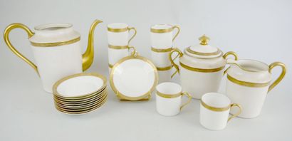 null Betoule & Legrand, Limoges - France, Exclusive model.

Part of a tea/coffee...