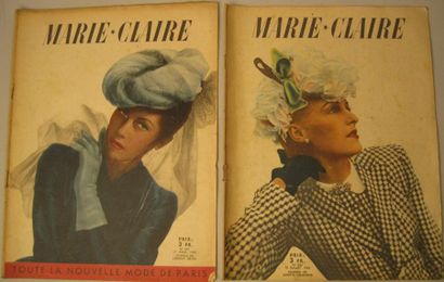 Lot de magazines féminins des années 1930...