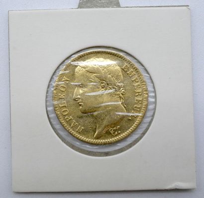null 
1 Monnaie Or. France.




40 Francs, Napoléon tête laurée, 1812 A (Paris).




Poids...