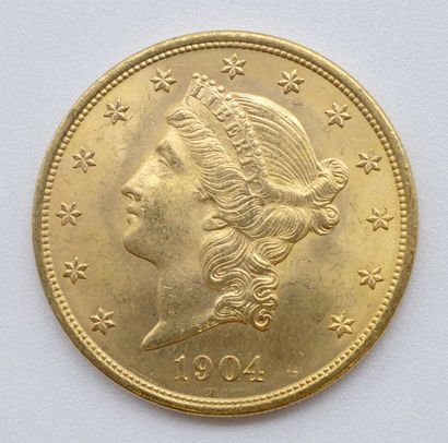 null 1 Monnaie Or. Etats-Unis.

20 Dollars Liberty, 1904.

Poids : 33,44grs.



Estimation...