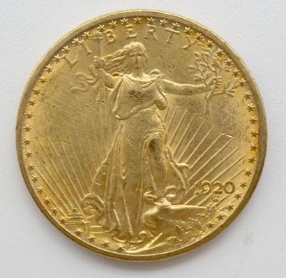 null 1 Monnaie Or. Etats-Unis.

20 Dollars Liberty, 1920 Philadelphie.

Poids : 33,44grs.



Estimation...