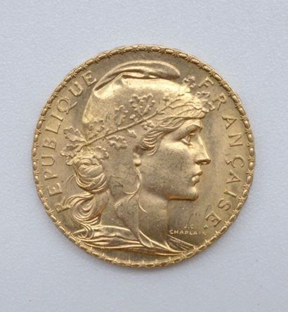 null 3 Monnaies Or. France.

20 Francs au Génie, 1897. Sous blister et cartonnage.

Poids...