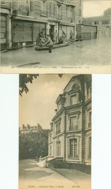 null 219 CARTES POSTALES PARIS: Divers Arrondissements. Dont" Monuments, Batiments,...