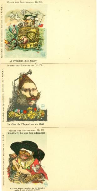 null 9 CARTES POSTALES & JOURNAL LE RIRE: Journal Le Rire Rouge n°69 du 11 Mars 1916...