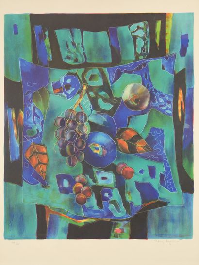 null Tony AGOSTINI (1916-1990)

Nature morte aux fruits

Lithographie en couleurs...