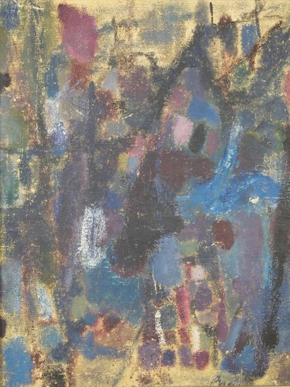 null Camille BRYEN (1907-1977)

« Composition » 1954

Huile sur toile

Signée en...