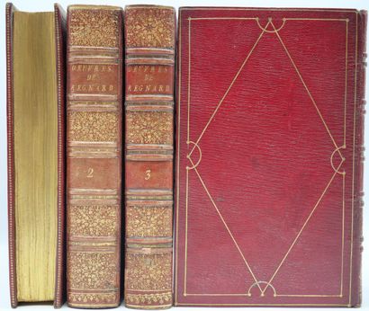 null REGNARD. Ensemble de 4 volumes.

Oeuvres de Regnard, nouvelle édition revue,...