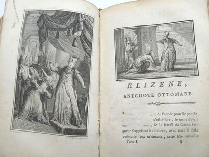 null USSIEUX Louis d'. Le Décaméron François.

2 Tomes en 1 Volume, sd, in-8, reliure...