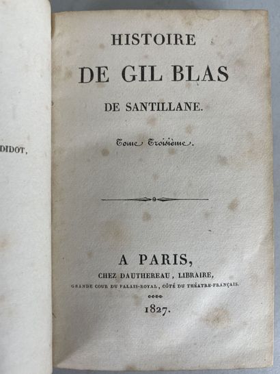 null Alain-René LESAGE (1668-1747)

Histoire de Gil Blas de Santillane

Paris, Chez...