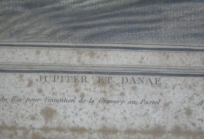 null François BOUCHER (1703-1770), d'après 

Jupiter et Danaé

Gravure en couleurs...