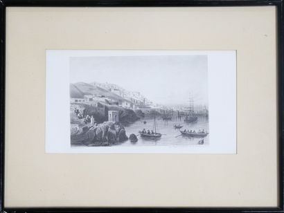 Suite of 3 engravings including : 

- After...