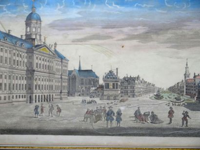 null "Hôtel de ville d'Amsterdam"

Gravure en couleur sur papier

Dimensions : 24,5...