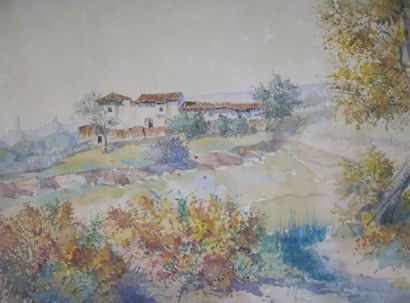 null School of the beginning of XXth century

A corner of Medea in Algeria 

Watercolor...