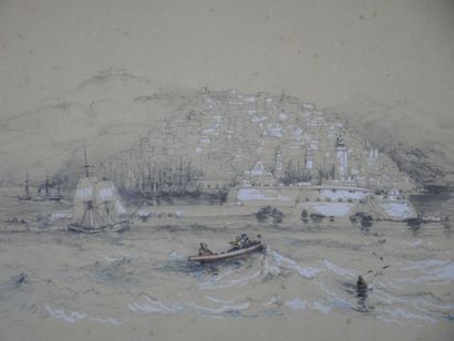 null Jules Michel CHANDELIER (1813-1871)

Alger vue de la mer

Mine de plomb et rehauts...