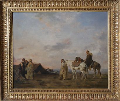 Eugène FROMENTIN (1820-1876)

Arab Riders...