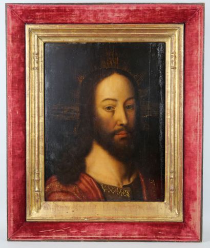 null Attributed to Gortzius GELDORP (1553-1618)
Salvatore Mundi
Oil on panel 
Size...