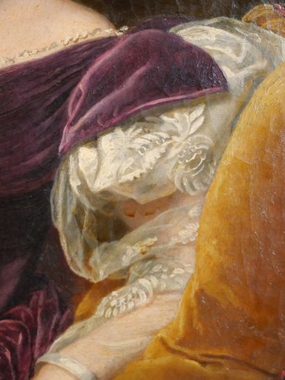 null Alexandre François CAMINADE (1783-1862)
Portrait of Madame Clara Gandolphe
Oil...