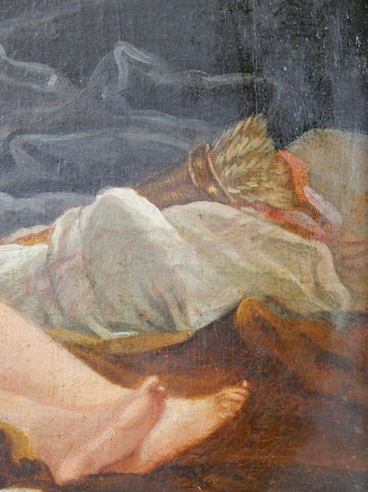 null Suiveur de François BOUCHER (1703-1770)
Venus et l'Amour
Huile sur toile
Dimensions...