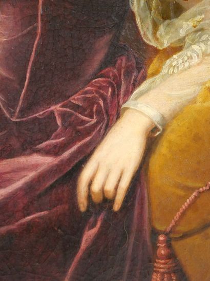 null Alexandre François CAMINADE (1783-1862)
Portrait of Madame Clara Gandolphe
Oil...