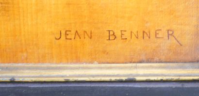 null Jean BENNER (1836-1906)
Nature morte au canard
Huile sur panneau de bois signée...