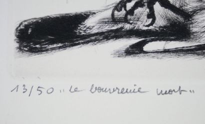 null André JACQUEMIN (1904-1992)
« L'hirondelle morte » et « le Bouvreuil mort »
Deux...