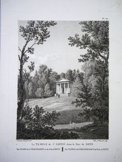 null D'après Constant BOURGEOIS (1767-1841)
Suite de 7 gravures en noir et blanc...