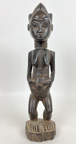 null COTES D'IVOIRE - Peuple BAOULE



Belle statuette féminine dite de l'Au-delà,...