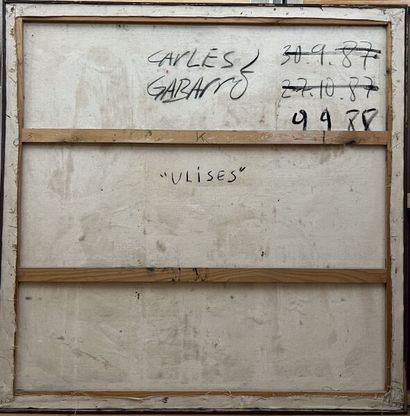 null Carles GABARRO (1956)

"Ulises 3"
Oil on canvas
Naufragium series 
Signed and...