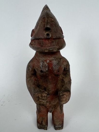 null NIGERIA - Peuple IGBO

Statuette masculine à patine d'ocre rouge. 

H. 21 cm

Consultant...